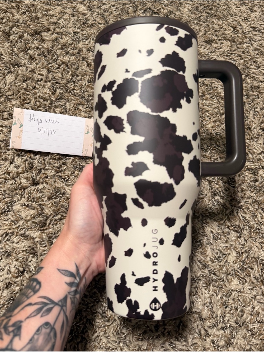 Hydrojug 40 Oz Traveler - Frontier NWT (Missing Front Sticker)